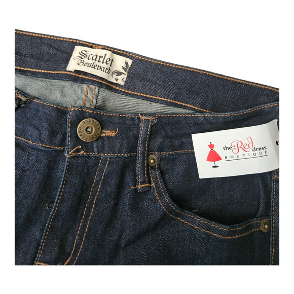 Scarlet Boulevard Size 29 Blue Jeans - Picture 2 of 8
